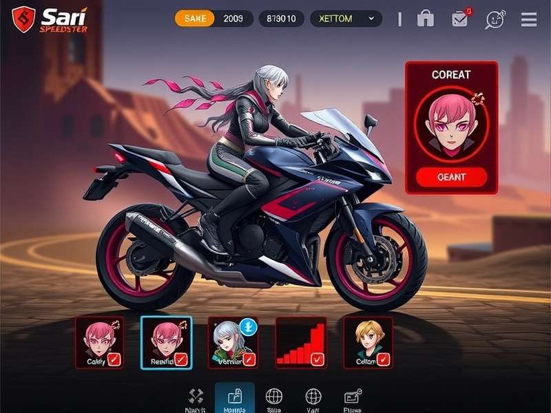 Sari Speedster gameplay screenshot